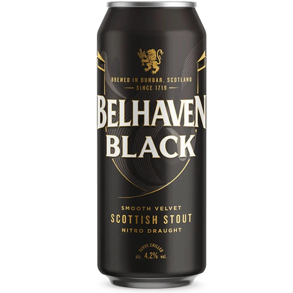 Belhaven Black Scottish Stout alc. 4,2%vol 0,44L purk
