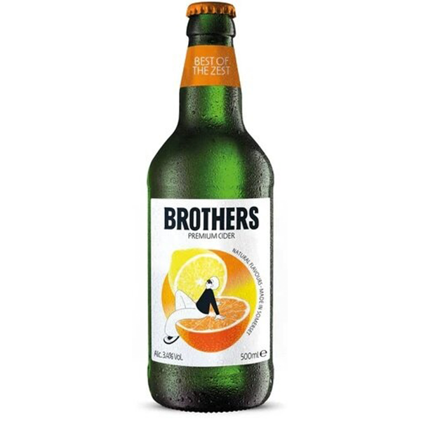 Brothers Orange & Lemon alc. 4% vol. 0,5L