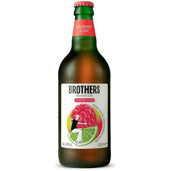 Brothers Raspberry & Lime alc. 4% vol. 0,5L