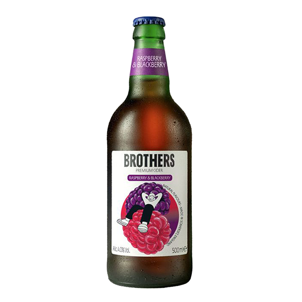 Brothers Raspberry & Blackberry alc. 4% vol. 0,5L kl