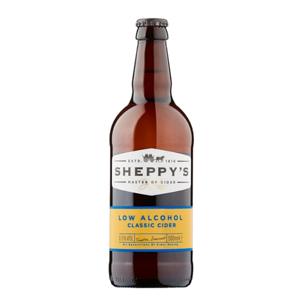 Sheppy's Low Alcohol Classic Cider alc. 0,5 % vol 0,5L
